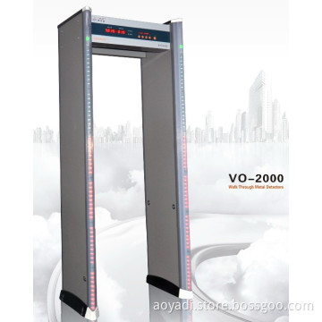 Sensitivity Walk Through Metal Detector with 6 Zones (VO-2000)